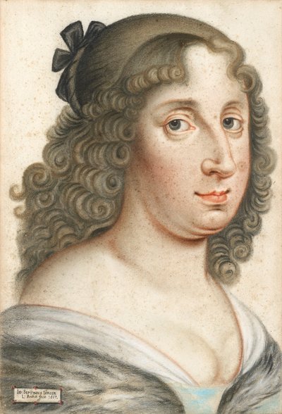 Retrato de la Reina Cristina de Suecia 1626-1689, 1657 de Johann Septimius Jörger von Tollet