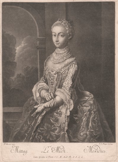 Mediodía de Johann Simon Negges