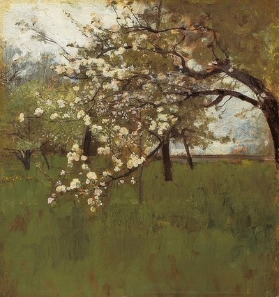 Manzano en flor de Johann Sperl