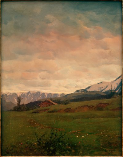 Primavera en la montaña de Johann Sperl