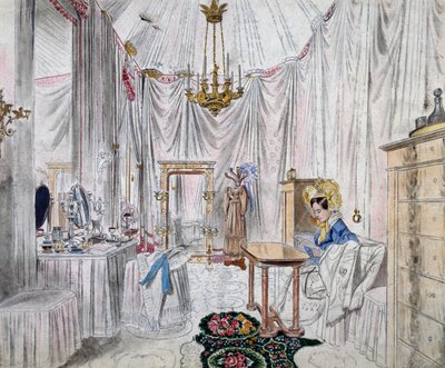 Vestidor de la Emperatriz Carolina Augusta en el castillo de Viena de Johann Stephan Decker