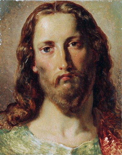 cabeza de cristo de Johann  Till der Jüngere