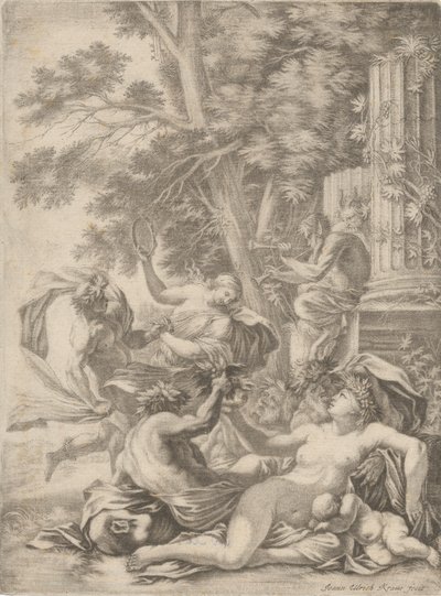 Una escena bachiana de Johann Ulrich Kraus