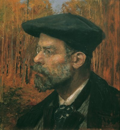 El pintor Theodor von Hörmann de Johann Victor Krämer