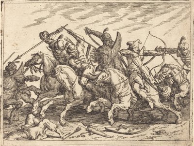 Caprichos de varias batallas de Johann Wilhelm Baur