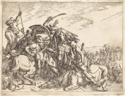 Caprichos de varias batallas, 1635 de Johann Wilhelm Baur
