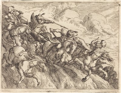 Caprichos de varias batallas, 1635 de Johann Wilhelm Baur