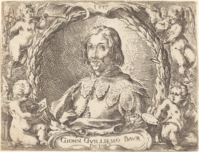 Caprichos de varias batallas Frontispicio, 1635 de Johann Wilhelm Baur