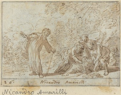 Nicandro y Amarilli de Johann Wilhelm Baur