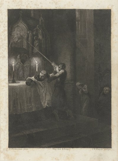 Destrucción de un retablo de Johann Wilhelm Kaiser (I)