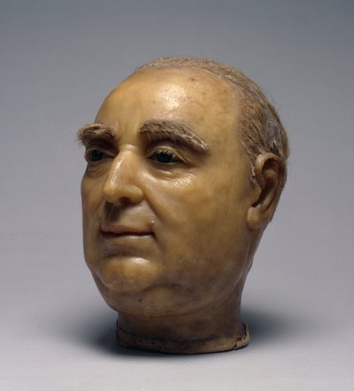 Cabeza de Friedrick II, Landgrave de Hesse-Kassel, 1786 de Johann Wilhelm Kirchner
