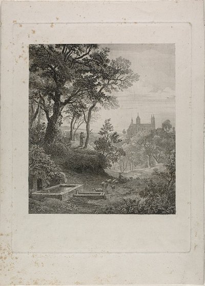 Primavera cercana de Johann Wilhelm Schirmer