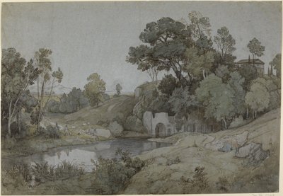 La gruta de Egeria de Johann Wilhelm Schirmer