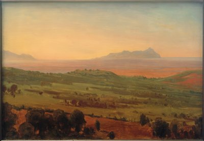 Paisaje italiano de Johann Wilhelm Schirmer