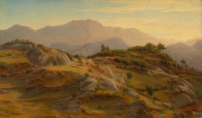 Paisaje en Civitella de Johann Wilhelm Schirmer