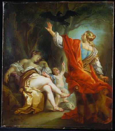 Apolo matando a Coronis de Johan Joseph Zoffany