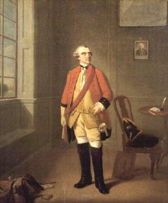 Cornet North Ludlow Bernard, segundo esposo de Mary Fitzwilliam, condesa de Pembroke (m.1769) de Johann Zoffany