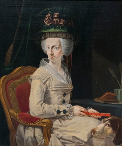 María Amalia de Austria, c.1778-79 (óleo sobre lienzo) de Johann Zoffany