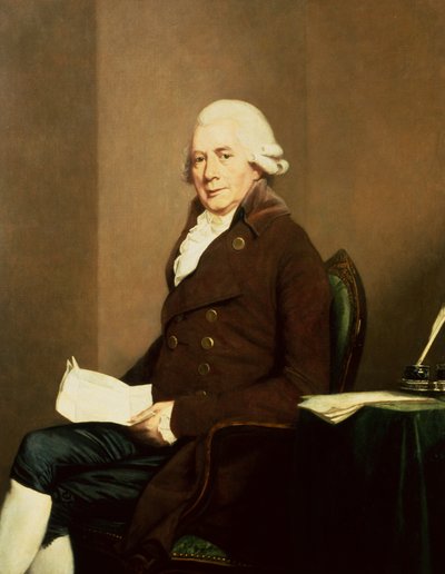 Retrato de un Caballero Sentado, posiblemente William Hunter de Johann Zoffany