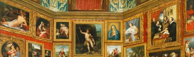 Tribuna de los Uffizi
" de Johann Zoffany