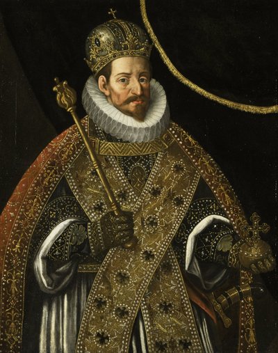 Matías, emperador del Sacro Imperio Romano Germánico (1557-1619) de Johann or Hans von (circle of) Aachen