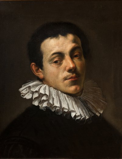 Retrato del pintor Joseph Heintz, 1584-85 de Johann or Hans von Aachen