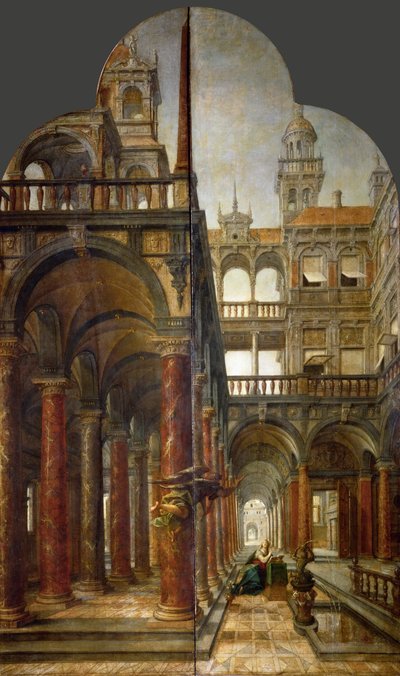 La Anunciación de Johann or Hans von Aachen