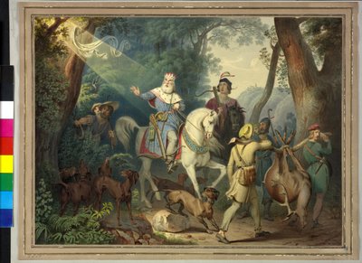 Leyenda del velo de Johann the Yngr. Dallinger von Dalling
