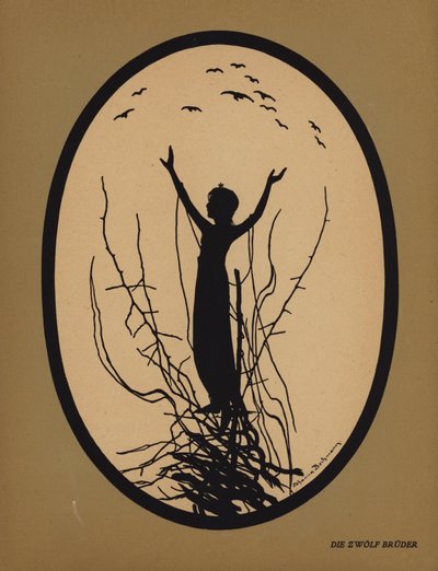 Los doce hermanos (litografía) de Johanna Beckmann