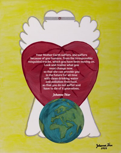 Ángel de la Madre Tierra de Johanna Thier