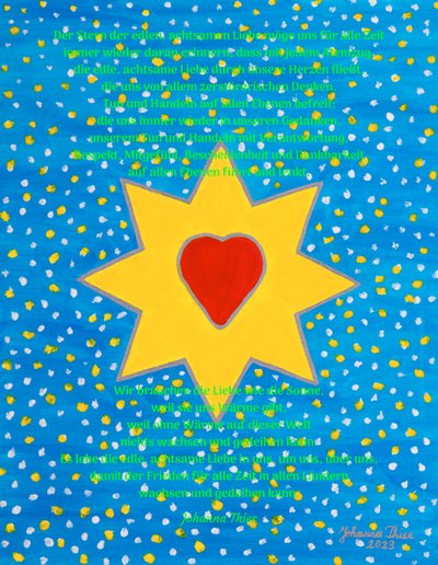 La estrella del amor noble y consciente de Johanna Thier