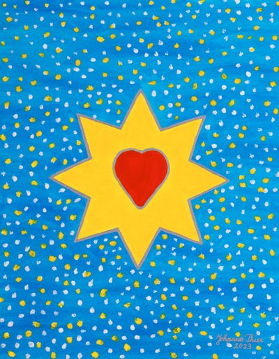 La estrella del amor noble y consciente - Imagen sin cita de Johanna Thier