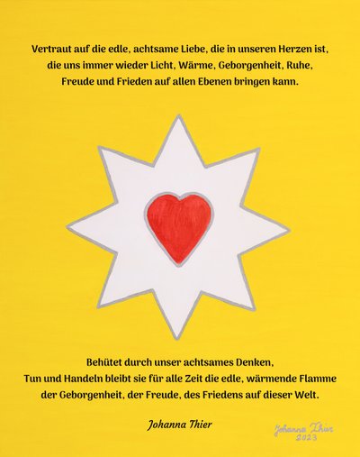 La noble llama del amor de Johanna Thier