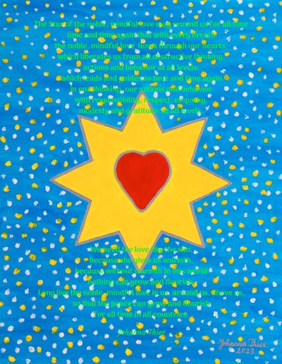 La Estrella del Amor noble y consciente de Johanna Thier