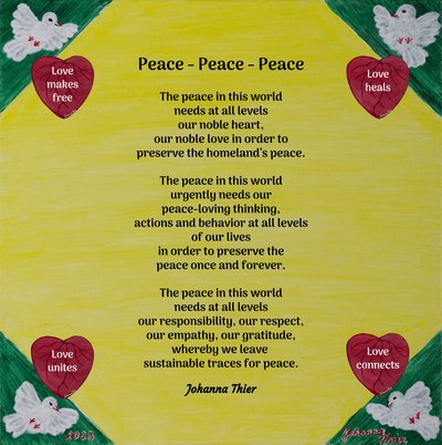Huellas de la Paz de Rosental de Johanna Thier