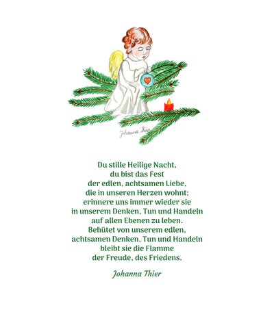 Ángel de Navidad de Johanna Thier
