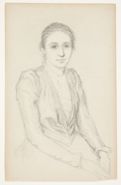 Retrato de Susette Holten de Johanne Krebs