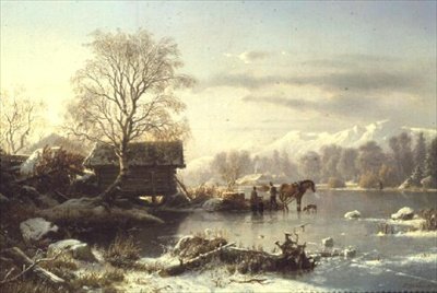 El Lago Congelado de Johannes Bartolomaus Duntze