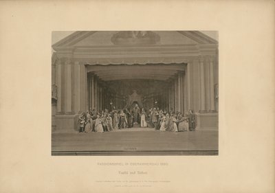 Pasión de Ober-Ammergau - Vasthi y Esther de Johannes Bernhard