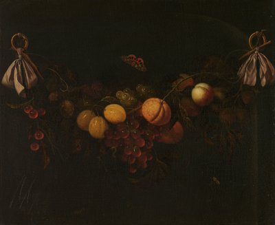 Festón de frutas de Johannes Borman