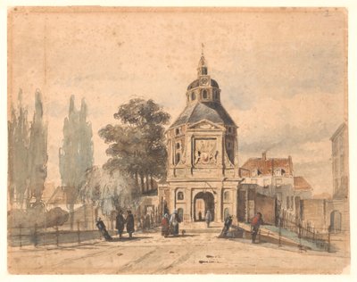 Wittevrouwenpoort en Utrecht de Johannes Bosboom (attributed to)