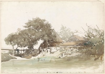 Granjas en Waalsdorp de Johannes Bosboom