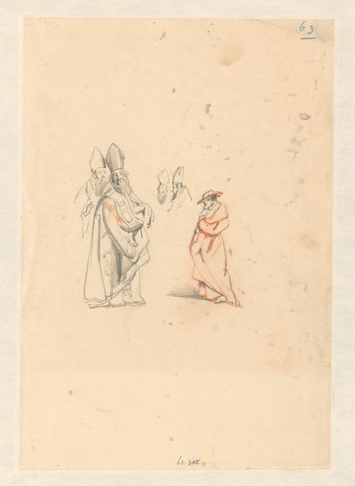 Estudios de obispos y un cardenal de Johannes Bosboom