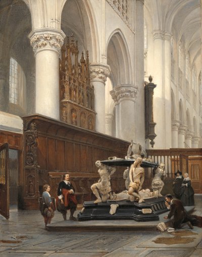 El coro de la iglesia de Nuestra Señora de Breda con la tumba de Engelberto II de Nassau
El coro de la iglesia de Nuestra Señora de Breda con la tumba de Engelberto II de Nassau de Johannes Bosboom