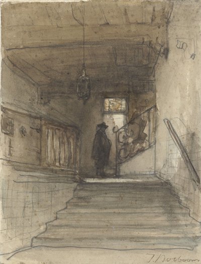 Pozo de la escalera de Johannes Bosboom