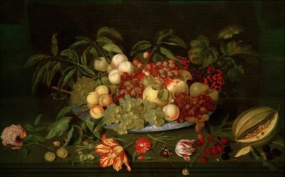 Naturaleza muerta con frutas de Johannes Bosschaert