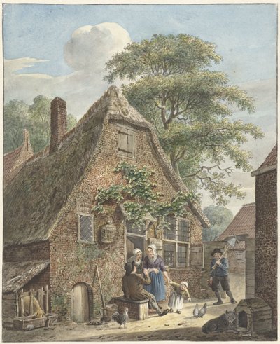 Familia para una casa de campo de Johannes Christiaan Janson