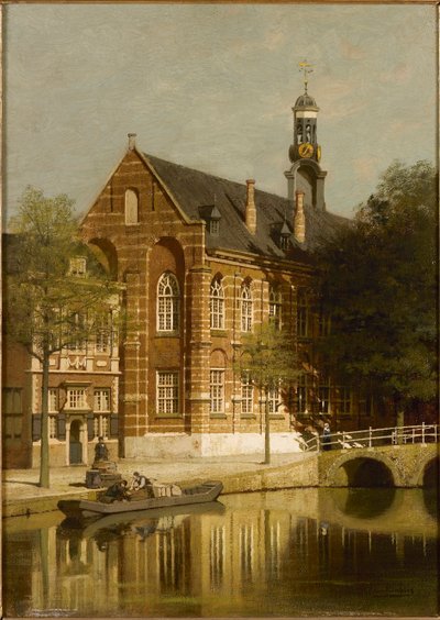 Vista de Leiden de Johannes Christiaan Karel Klinkenberg