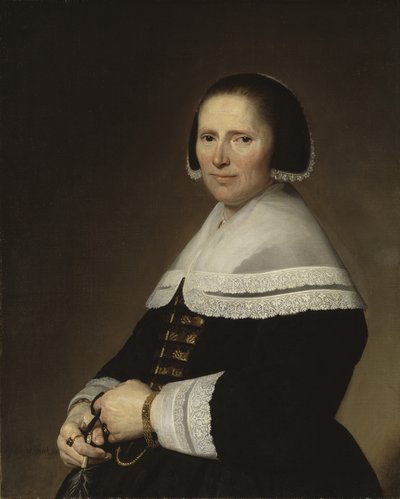 Retrato de una mujer de Johannes Cornelisz. Verspronck