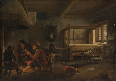 Un taller de tejedoras de Johannes Dircksz. van Oudenrogge